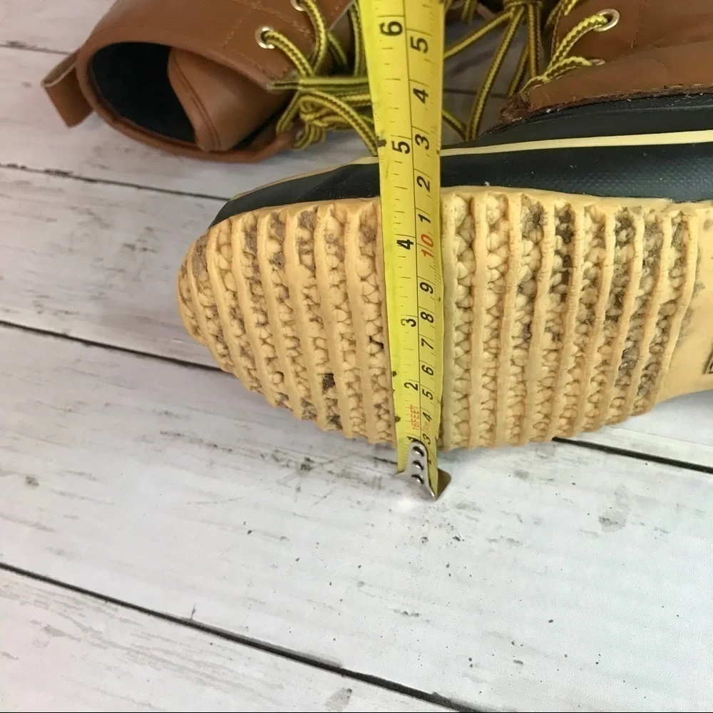 Route 66 Leather and Manmade Duck Boots